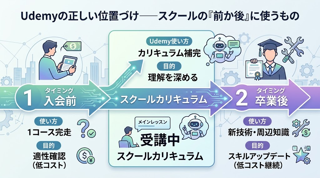 Udemyの本当の使い固い