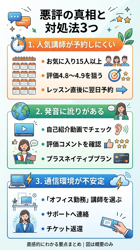 DMM英会話悪評が出る本当の理由